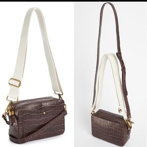 Mini camera bag -Croc edition